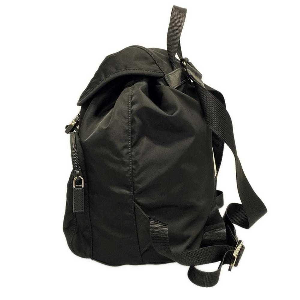 Prada Rucksack Drawstring Type Leather Black - image 4